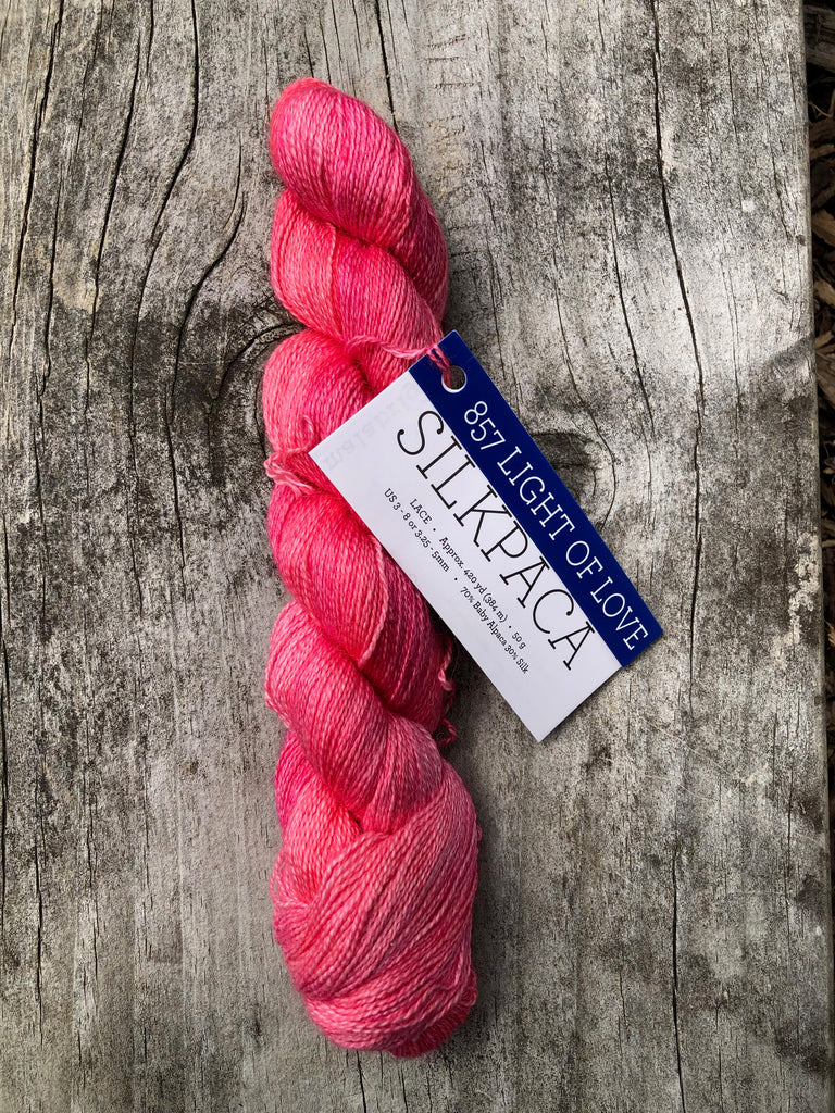 Malabrigo Baby から Silkpaca laceマラブリゴシルクパカ