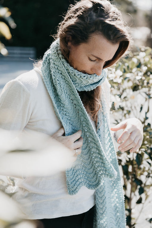 Feather and Fan Scarf