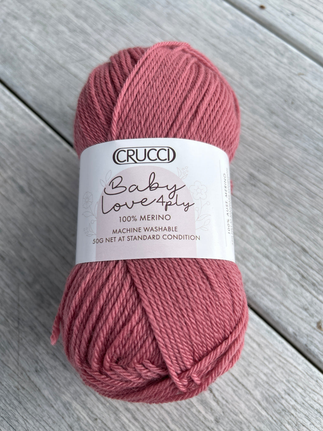 Crucci Baby Love 4 ply 100% Merino