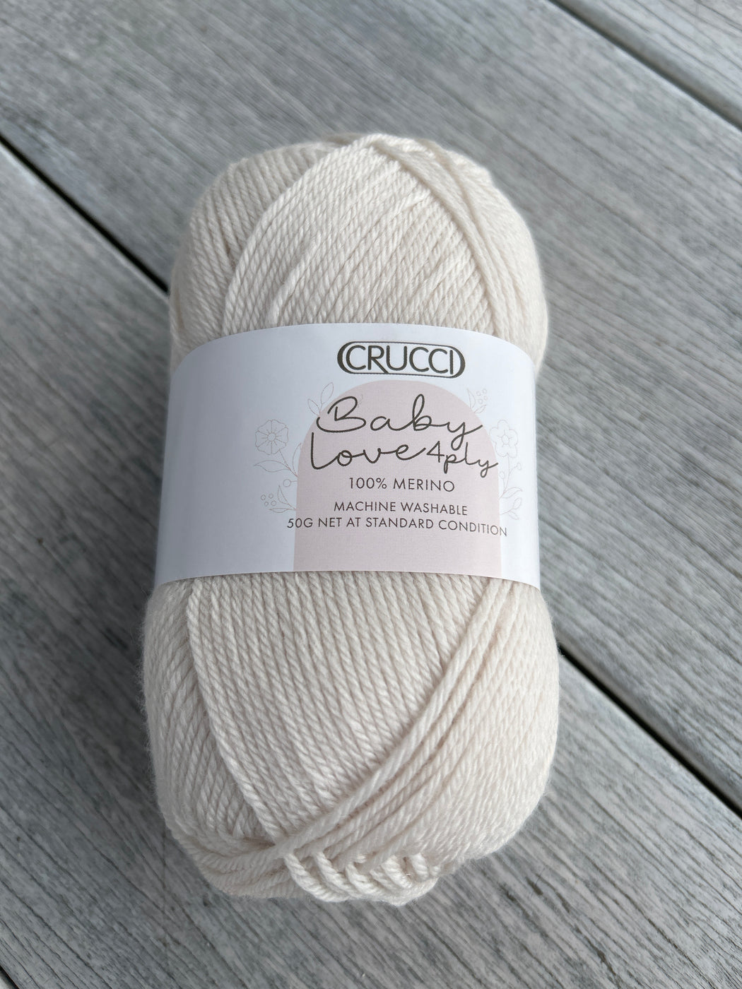 Crucci Baby Love 4 ply 100% Merino