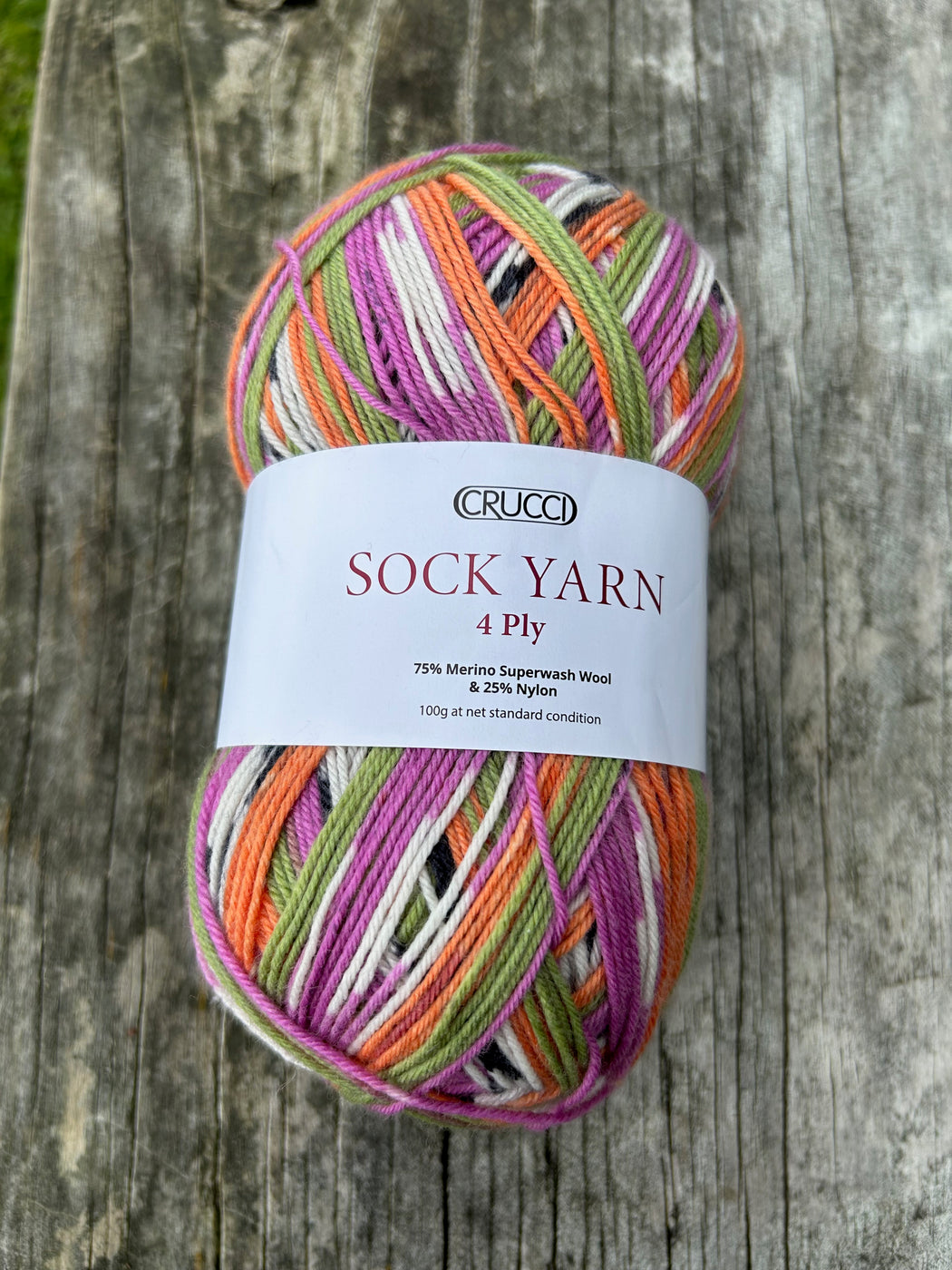 Crucci 4 ply Sock Yarn