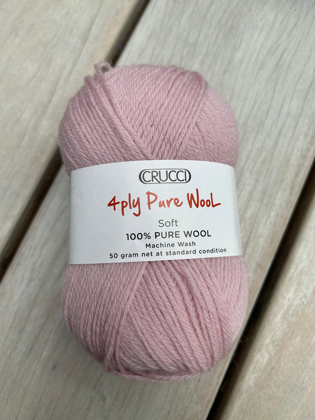 Crucci Pure NZ soft wool 4 ply