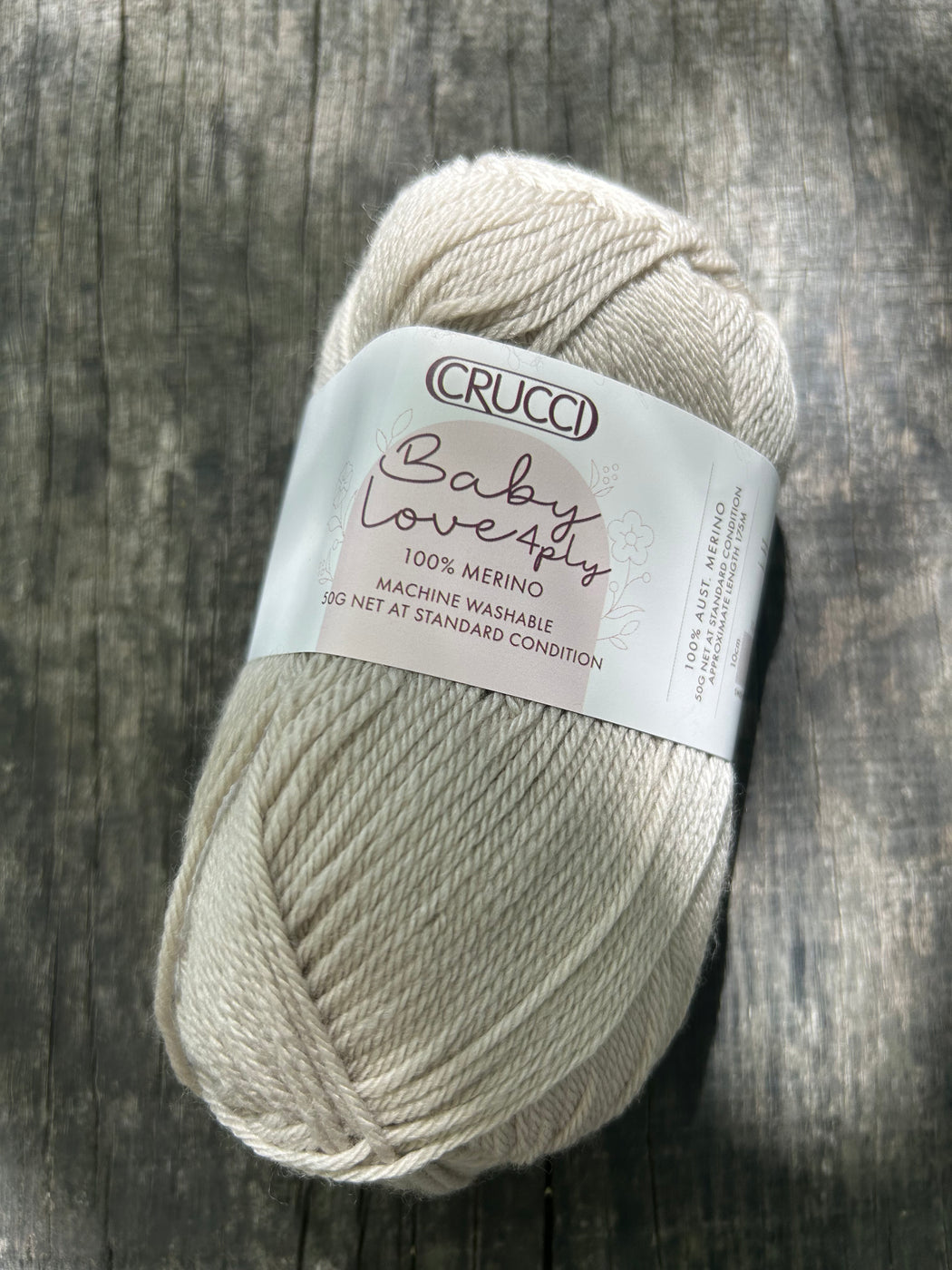 Crucci Baby Love 4 ply 100% Merino