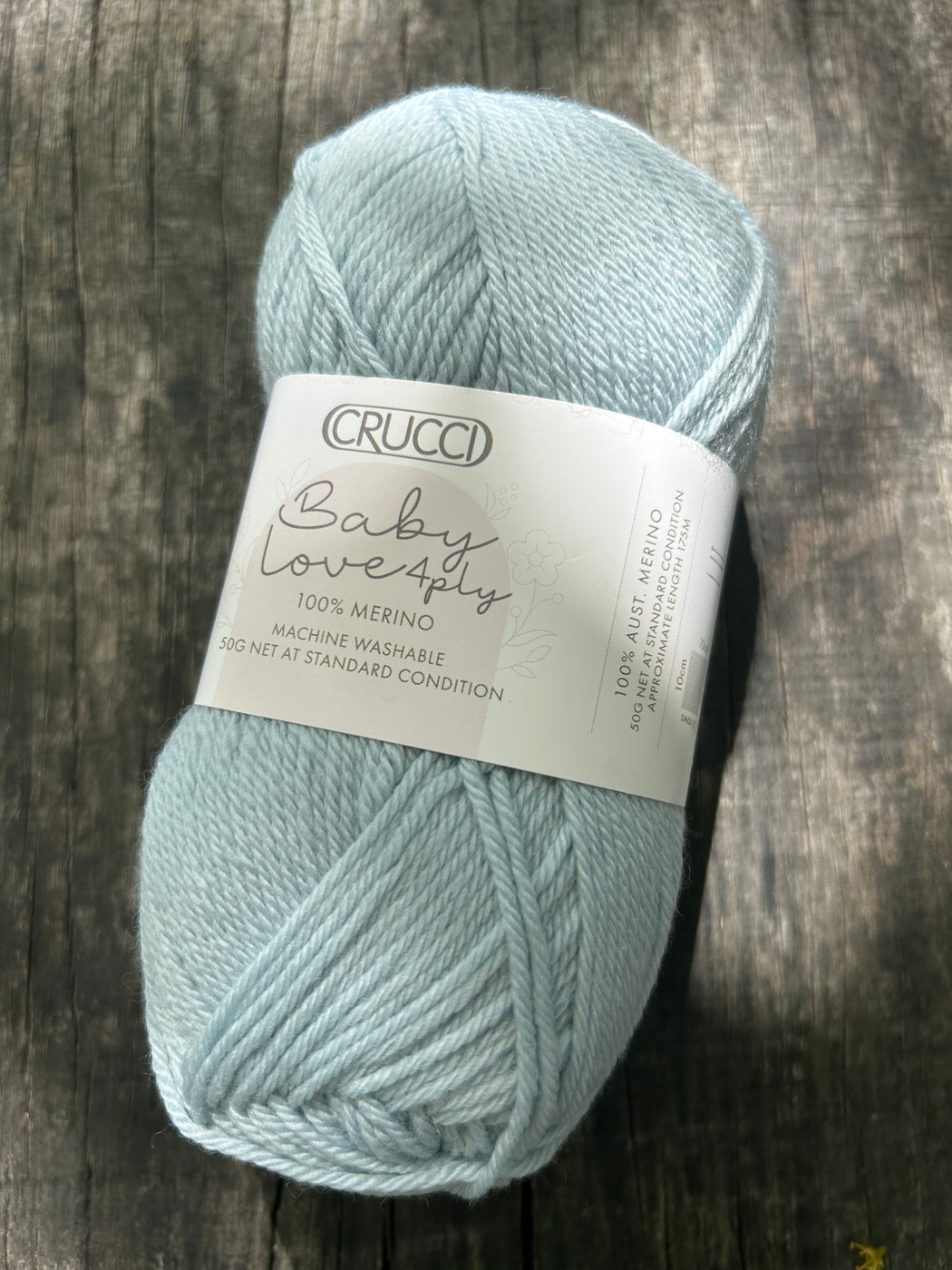 Crucci Baby Love 4 ply 100% Merino