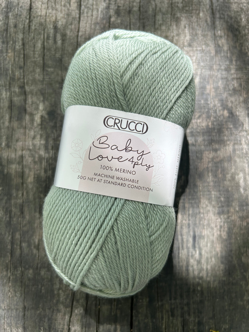 Crucci Baby Love 4 ply 100% Merino