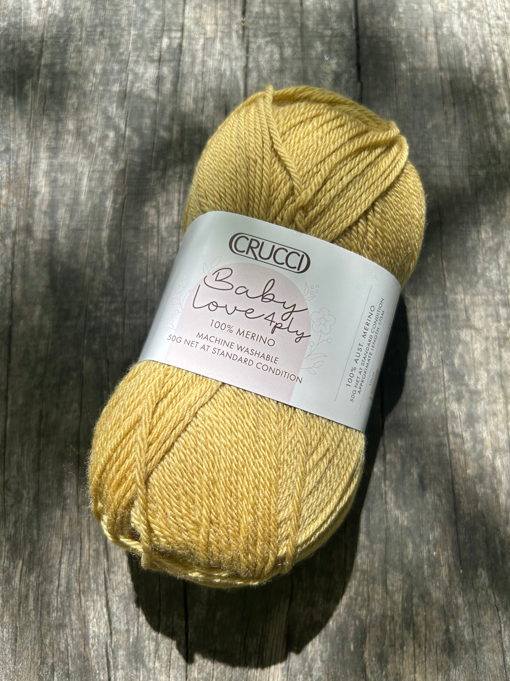 Crucci Baby Love 4 ply 100% Merino