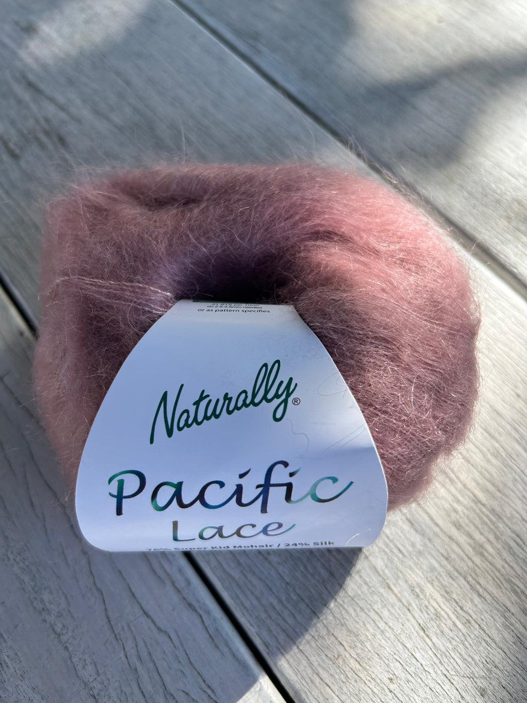 Naturally pacific Lace mohair/silk