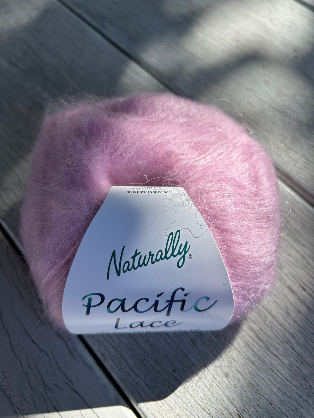 Naturally pacific Lace mohair/silk